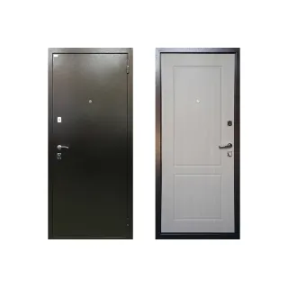 Металлическая входная дверь Ратибор Форт Люкс Капучино