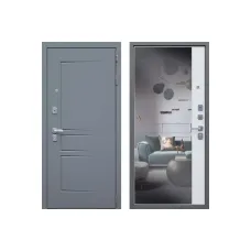 Входная металлическая дверь АСД Челси с зеркалом 